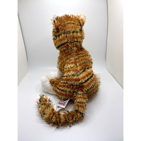 Ganz Webkinz HM042 Striped Alley Cat Tabby Stuffed Plush 8" - No Code/Tag EUC - Picture 3 of 7